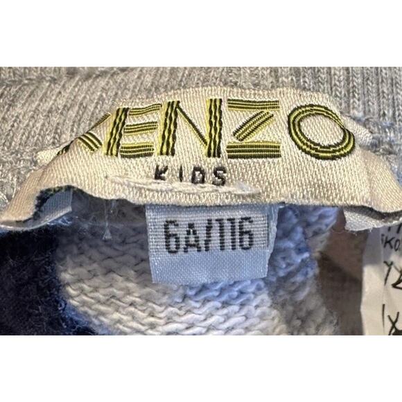 KENZO Kids Size 6A Eye Print Colorful Pull On Shorts Elastic Waist 100% Cotton - Picture 4 of 6